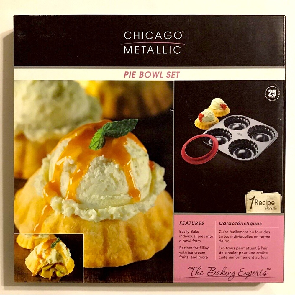 Chicago Metallic Pie Bowl Set